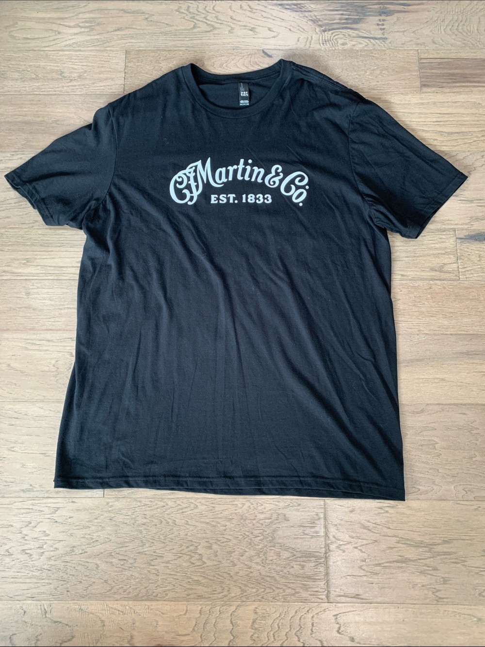 Martin & Co. Guitar Strings T-Shirt Music Graphic Tee Size 2XL